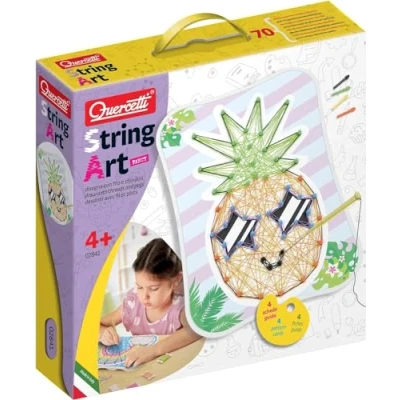 Immagine di Quercetti Fantasie 2841 String Art Fancy Play Creativo, Multicolore,