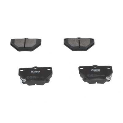 Immagine di KAVO PARTS KBP 9013 Kit pastiglie freno con segnalatore acustico usura TOYOTA: Yaris I Hatchback, Corolla IX Station Wagon