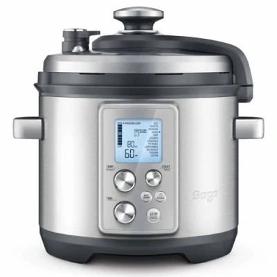 Immagine di Sage The Fast Slow Go Pro Cuocere a Pressione, Fuoco Lento, Saltare, Vapore, Stufare, Fare il Risotto Acciaio Inox Spazzolato