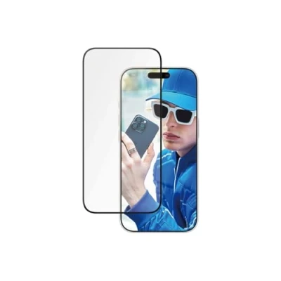 Immagine di PanzerGlass Pellicola protettiva in ceramica per Apple iPhone 16 Pro 6,3&quot; 2024 Vetro giapponese ultra resistente, protezione da cadute/graffi, anti impronte, compatibile con custodie, facile