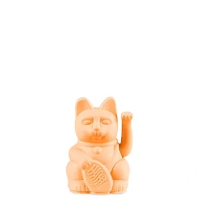 Immagine di DONKEY Lucky Cat Mini Peach Gatto portafortuna giapponese in pesca, altezza 9,8 cm