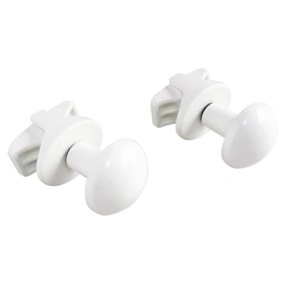 Immagine di SOMATHERM FOR YOU B21810B O ganci per asciugamano asciutto bianco tubo tondo la vite