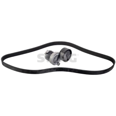 Immagine di SWAG 33 10 3943 Kit cinghie Poly V con tenditore RENAULT: Megane 4, Kadjar, Logan / Stepway 2 Limousine, DACIA: SANDERO 2, Dokker Station Wagon