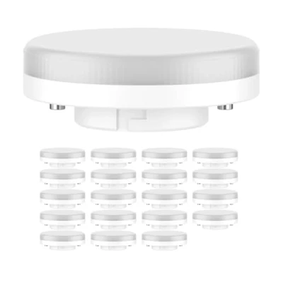 Immagine di ledscom.de 20 lampadine LED GX53, bianco (4000 K), 6,4 W, 560lm, 97, opaco