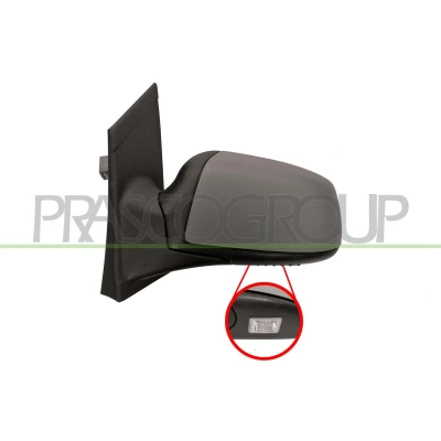 Immagine di Specchio retrovisore esterno Prasco FD4247334P Premium Sx con la prima mano elettrico termico, regolabile dall&#039;interno FORD: Focus 2, 2 Kombi