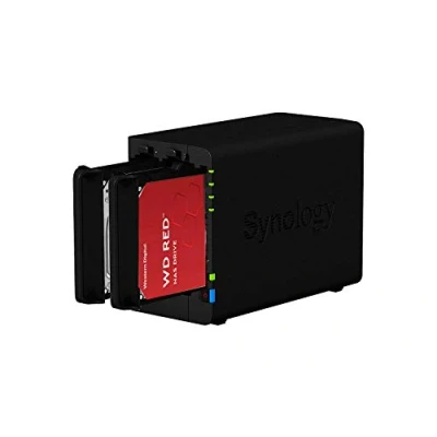 Immagine di Synology DS224+ 6GB NAS 16TB (2X 8TB) WD Red+, assemblato e testato con SE DSM installato