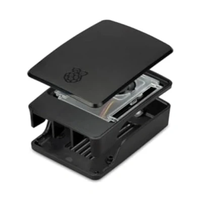 Immagine di Raspberry Pi® Pi Custodia per scheda SBC Adatto per: 5 B Nero