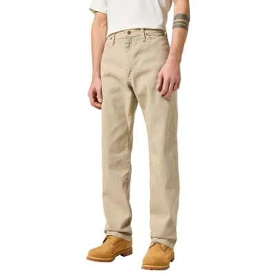 Immagine di Wrangler 13MWZ, Original Regular Bootcut Fit, Straight Leg Jeans Uomo, Prewashed Tan, 34W / 34L