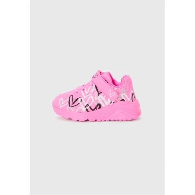 Immagine di Skechers UNO LITE Sneakers basse Hot pink synthetic/multicoloured per bambini, Taglia: 21, synthetic/multi/coloured Scarpe