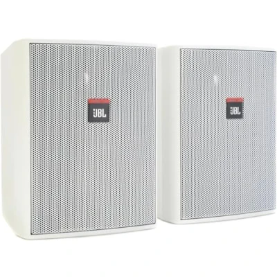 Immagine di JBL CONTROL 25AV WH Altoparlanti compatti per interni ed esterni, 13,25 cm (venduti in coppia)
