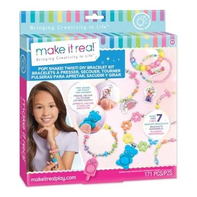 Immagine di Make it Real Pop! Shake! Twist! Kit braccialetto fai da te