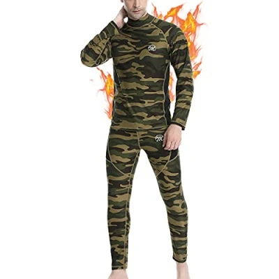 Immagine di MEETWEE Biancheria Intima Termica Uomo Set,Traspirante Asciugatura Rapida Maniche Lunghe Sportiva Sets per Ciclismo e Lo Allenamento Sci Corsa