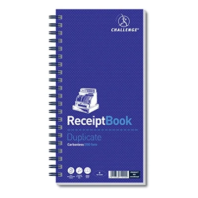 Immagine di Challenge ricevimento libro a spirale 4 Set per pagina 200 ricevute 280 x 152 mm, m71990