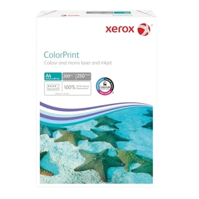 Immagine di Xerox Colorprint 003R95411 Carta per stampante laser a colori, 200 g/m², formato A4, FSC Mix Credit, 1 confezione da 250 fogli