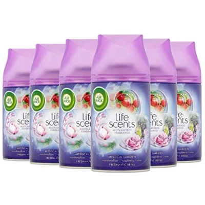 Immagine di 6 x Air Wick Mystical Garden Freshmatic Max Nachfüller 6x 250ml
