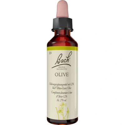 Immagine di Bach Original Blüten Nr. 23 Olive Tropfen, 20 ml Soluzione