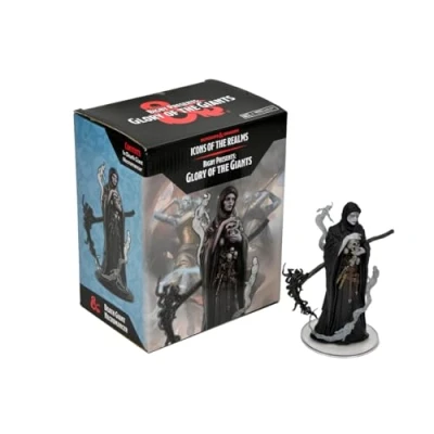 Immagine di WizKids D&amp;D Icons of The Realms: Bigby Presents Miniatura preverniciata Glory Giants Death Giant Necromancer Boxed Miniatu