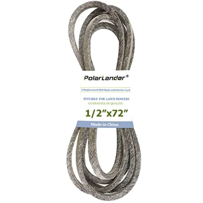Immagine di Cinghia di trasmissione in kevlar per tosaerba 1/2&quot; x 72 1/4&quot; ricambio Cub Cadet MTD Troy Bilt 754 04139 954 12A 764M099 764R299 12AE764H099 12AE764Y099 12AE76JU099 33 pollici Deck