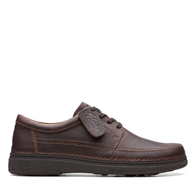Immagine di Clarks Scarpe stringate da uomo Nature 5, Pelle marrone scuro 26168614, 44.5 EU