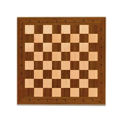 Immagine di Cayro Scacchiera Legno Scuro Dimensioni 33 x cm qualità Artigianale Finitura Impeccabile Design Elegante Resistente e Durevole Ideale per Regalo Fatto a Mano