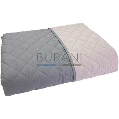 Immagine di Caleffi Copriletto Trapuntato Primaverile per letto Matrimoniale MIX colore Grigio Tinta Unita in Cotone