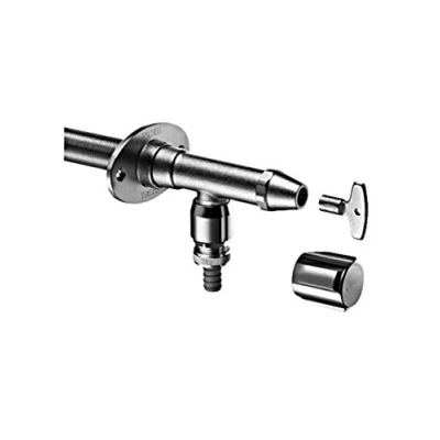 Immagine di Schell valvola esterna Set di Polar II, antigelo con aeratore, cromato opaco, 039980399
