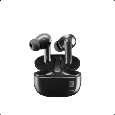 Immagine di cellularline ECLIPSE Auricolari In Ear Wireless Con Custodia di Ricarica Bluetooth Tecnologia ANC ed ENC Playtime totale 18 ore Nero