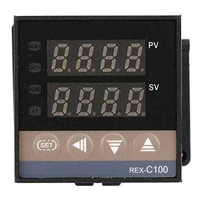 Immagine di Regolatore di temperatura REX C100FK02 M * AN Termostato a relè PID termoregolatore digitale 0 400