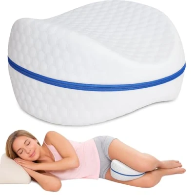 Immagine di APP LIFE Cuscino per Gambe Memory Foam Aiuto Posizione Corretta Dormire Contro Mal di Schiena e Problemi Posturali Dispositivo Medico Classe I BD/RDO: 2393954/R