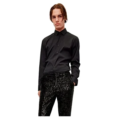 Immagine di HUGO Kenno Camicia, Uomo, Taglia: 44, Black one