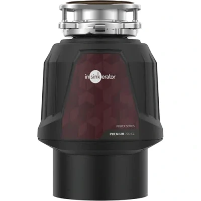 Immagine di Insinkerator Premium 700 EC Tritatutto per rifiuti da cucina con motore a induzione 0,75 CV e interruttore dell&#039;aria