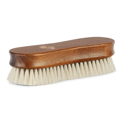 Immagine di Langer &amp; Messmer Spazzola per scarpe Premium lucidante fatta di pelo capra Capelli più densi una lucidatura fine nella cura delle