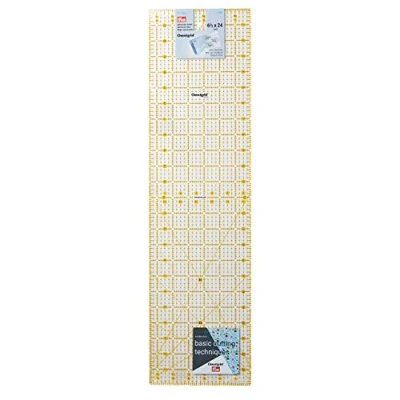 Immagine di Prym Universal Lineal 6,5 x 24 inch Omnigrid Ruler, Transparent