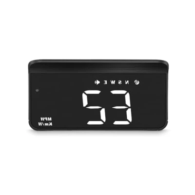 Immagine di AMROOLOO Heads up Display per auto, HUD, montabile sul parabrezza, Head il parabrezza dell&#039;auto, tachimetro GPS, visualizzazione della velocità, adatto a tutte le automobili