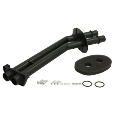 Immagine di THERMOTEC DNP007TT Tubo fless., Scambiatore calore, Riscaldamento Assale anteriore Plastica con guarnizione bullone/vite