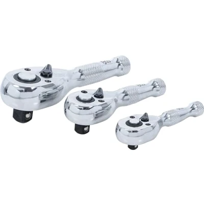 Immagine di Juego de mini carracas reversibles 6,3 mm (1/4&quot;) / 10 (3/8&quot;) 12,5 (1/2&quot;) 3 piezas