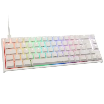 Immagine di Ducky ONE 2 SF WHITE RGB MECHANICAL GAMING KEYBOARD, CHERRY MX RED ITALY LAYOUT