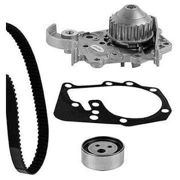 Immagine di GRAF KP1035 2 Pompa Acqua + Kit cinghia Distribuzione 17mm per trasmissione dentata RENAULT: CLIO 2, Kangoo II / Grand