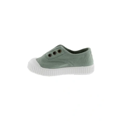 Immagine di victoria Scarpe da Ginnastica Unisex 1915 Tela Drec &amp; Elastico Centrale Punta Rinforzata 106627 per Bambini Jade 23