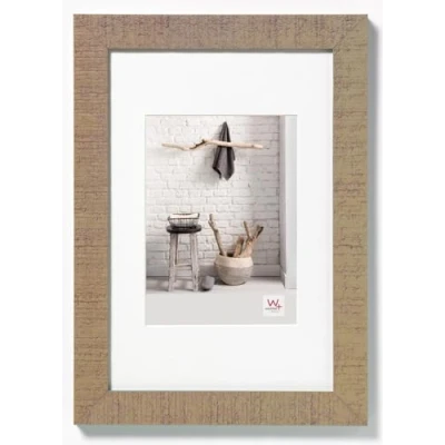 Immagine di walther design beige 24 x 30 cm con passe partout, Cornice in legno per la casa HO430C
