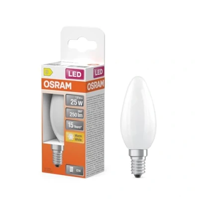 Immagine di OSRAM 4099854466700 LED (monocolore) ERP D (A G) E14 1.8 W Bianco caldo (Ø x A) 35.00 mm 1 pz.