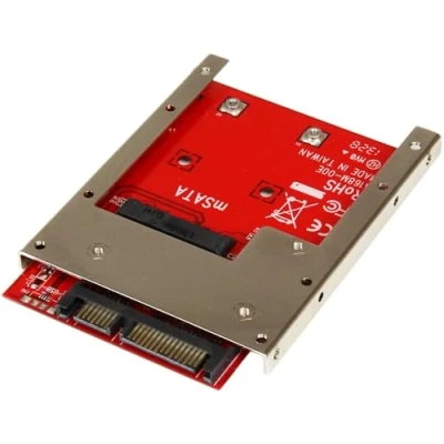 Immagine di StarTech.com Convertitore per SSD mSATA a SATA da 2,5&quot;, Scheda adattatore alloggiamenti 2.5&quot; Altezza: 7mm (SAT32MSAT257)