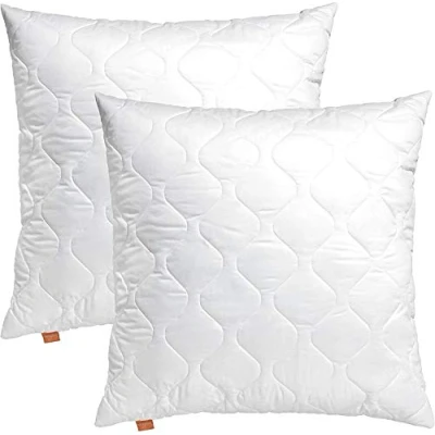 Immagine di sleepling Comfort 190025 cuscino per letto, Imbottitura Cuscini, Oekotex, lavabile 60 gradi, Prodotto in UE, Garanzia di imbottitura, taglia, 80 x cm, bianco
