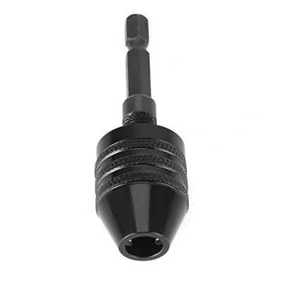 Immagine di mandrino autoserrante senza chiave da 1/4 &quot;, attacco per con codolo esagonale, capacità 0,8 8mm trapano avvitatore elettrico