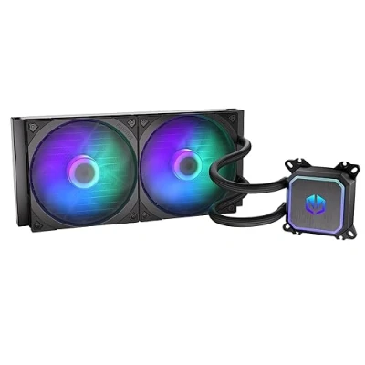 Immagine di ENDORFY Navis F280 ARGB, raffreddamento CPU AIO, larghezza 280 mm, retroilluminazione prestazioni elevate e funzionamento silenzioso EY3B005
