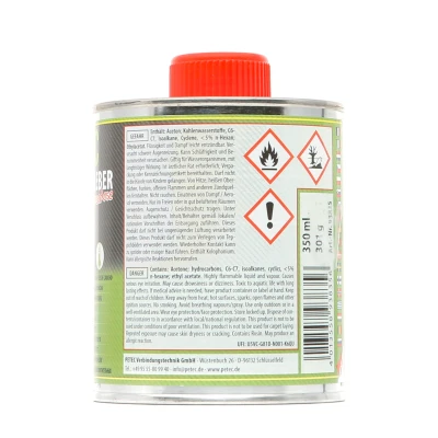 Immagine di PETEC 93835 Adesivo per gomma 30C +120C giallo trasparente 350