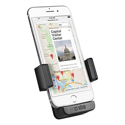 Immagine di sbs mobile Universalhalterung für Autos Smartphone bis zu 5,5 Griglia di ventilazione Supporto cellulare per auto 90 mm (max)