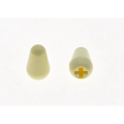 Immagine di Dopro 2pcs 5 Way ST Strat Interruttore Punta Tappo Manopola Per USA Fender Stratocaster Bianco