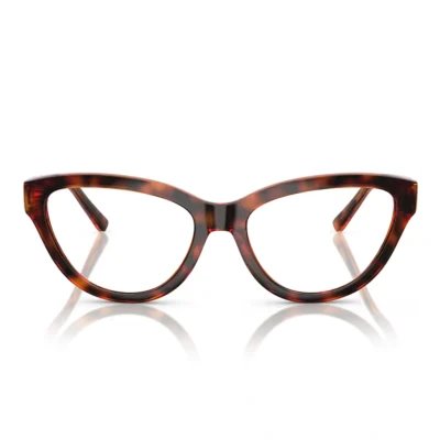Immagine di VOGUE EYEWEAR Donna VO5610B W656 Montature da vista Nylon Marrone Trasparente Cat Eye Normale