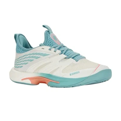 Immagine di K Swiss Scarpe da tennis Speed Trac donna, Blanc De Blanc/Blu Nilo/Fiore del deserto, 42 EU